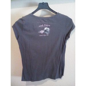 Women's Medium Harley Davison Tee shirt with Sequins with Heart